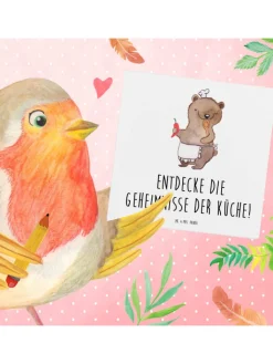 Mr. & Mrs. Panda Sonstige Gutscheine<Gutschein Kochkurs Geheimnisse mit Spruch in Weiß