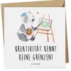 Mr. & Mrs. Panda Sonstige Gutscheine<Gutschein Kunstworkshop Kreativität mit Spruch in Weiß