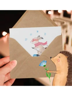 Mr. & Mrs. Panda Sonstige Gutscheine<Gutschein Skiwochenende mit Spruch in Weiß