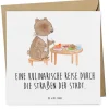 Mr. & Mrs. Panda Sonstige Gutscheine<Gutschein Street Food Tour mit Spruch in Weiß