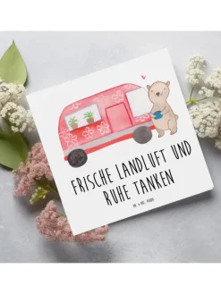 Mr. & Mrs. Panda Sonstige Gutscheine<Gutschein Wochenendtrip auf dem Land mit Spruch in Weiß