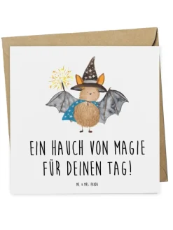 Mr. & Mrs. Panda Sonstige Gutscheine<Gutschein Zaubershow Momente mit Spruch in Weiß