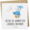 Mr. & Mrs. Panda Sonstige Gutscheine<Gutschein Zaubershow Wunder mit Spruch in Weiß