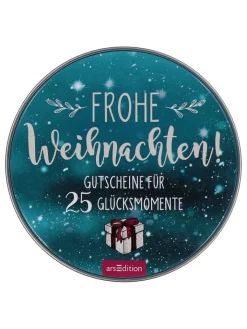ars edition Adventskalender<Gutschein-Adventskalender "Frohe Weihnachten!"