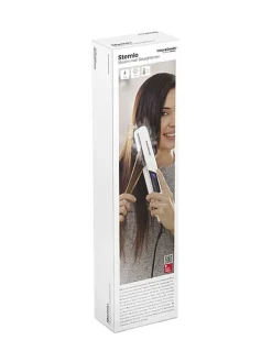InnovaGoods Pflege & Gesundheit<Haarglätter aus Keramik mit Dampffunktion - (B)29 x (H)3,5 x (T)4 cm