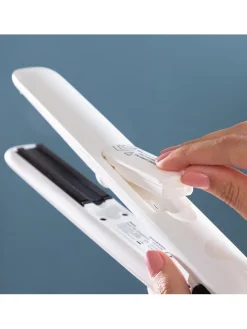 InnovaGoods Pflege & Gesundheit<Haarglätter aus Keramik mit Dampffunktion - (B)29 x (H)3,5 x (T)4 cm