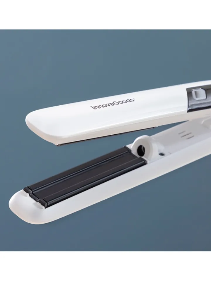 InnovaGoods Pflege & Gesundheit<Haarglätter aus Keramik mit Dampffunktion - (B)29 x (H)3,5 x (T)4 cm