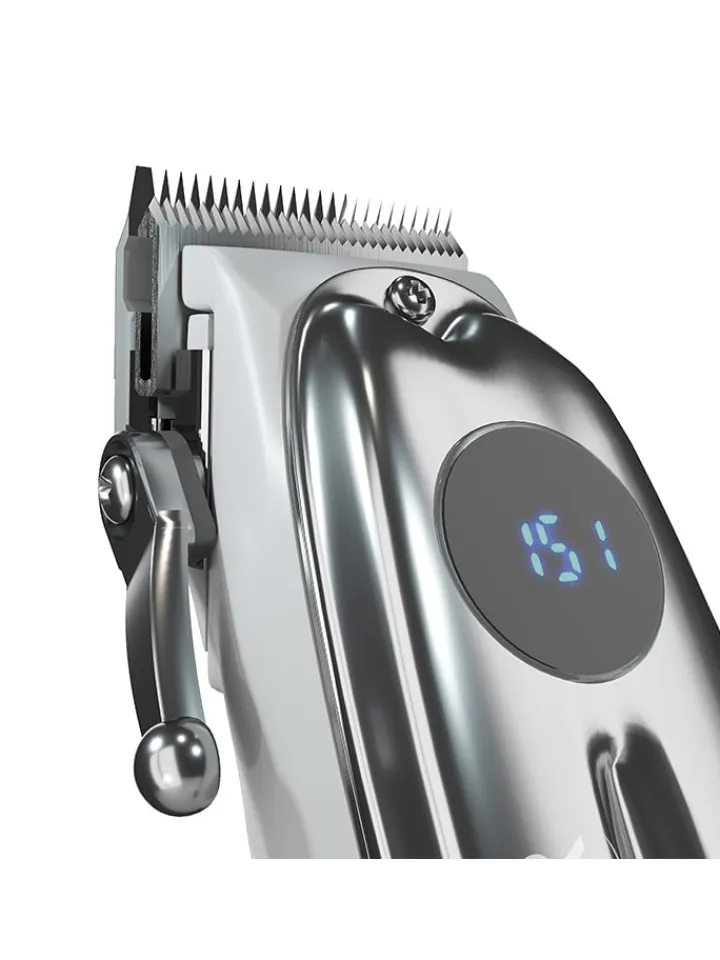 Adler Europe Pflege & Gesundheit<Haarschneidemaschine "AD 2831" in Silber/ Grau