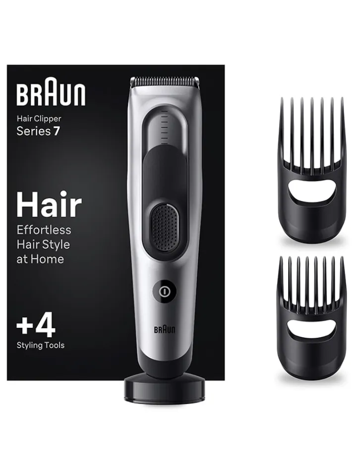 Braun Technik|Pflege & Gesundheit<Haarschneider "Series 7 - HC7390" in Silber