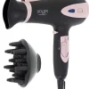 Adler Europe Pflege & Gesundheit<Haartrockner "AD 2248" in Schwarz/ Rosa