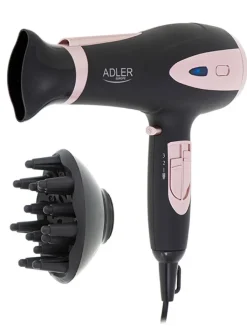 Adler Europe Pflege & Gesundheit<Haartrockner "AD 2248" in Schwarz/ Rosa