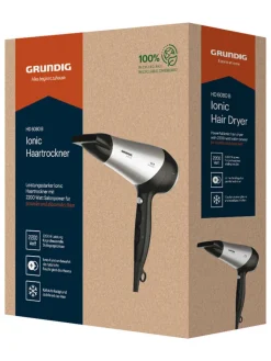 GRUNDIG Pflege & Gesundheit<Haartrockner in Schwarz