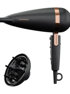 GRUNDIG Pflege & Gesundheit<Haartrockner "NaturaShine" in Schwarz