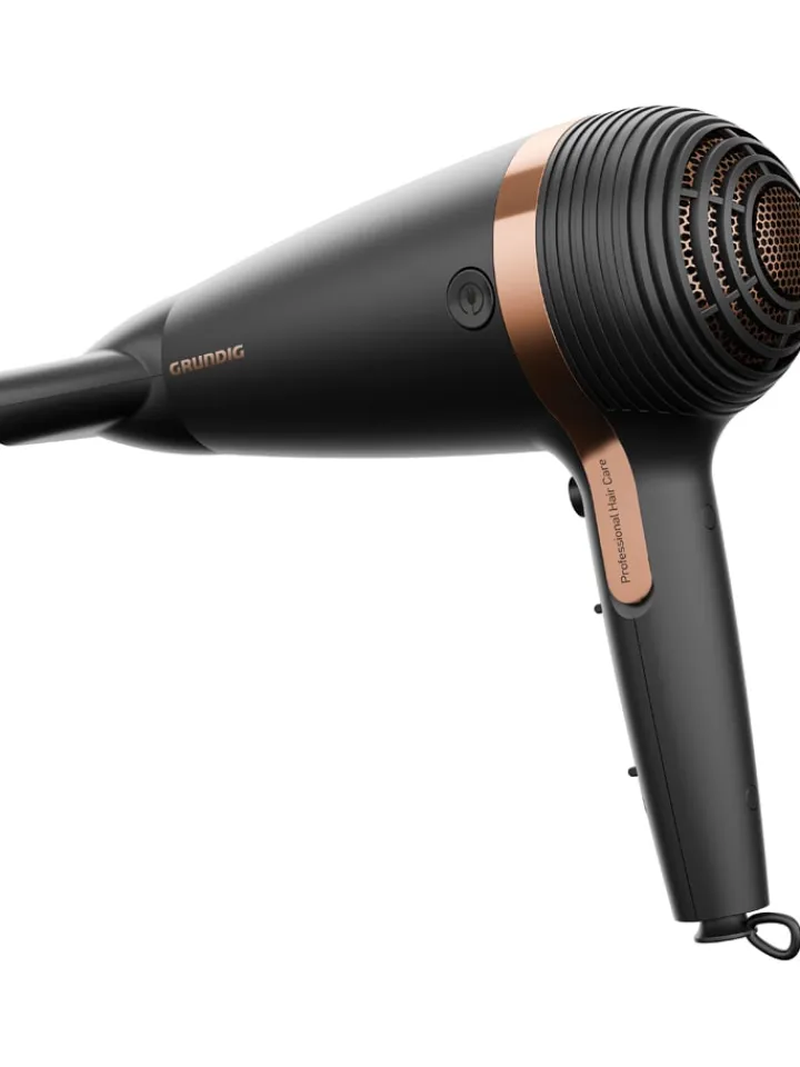 GRUNDIG Pflege & Gesundheit<Haartrockner "NaturaShine" in Schwarz