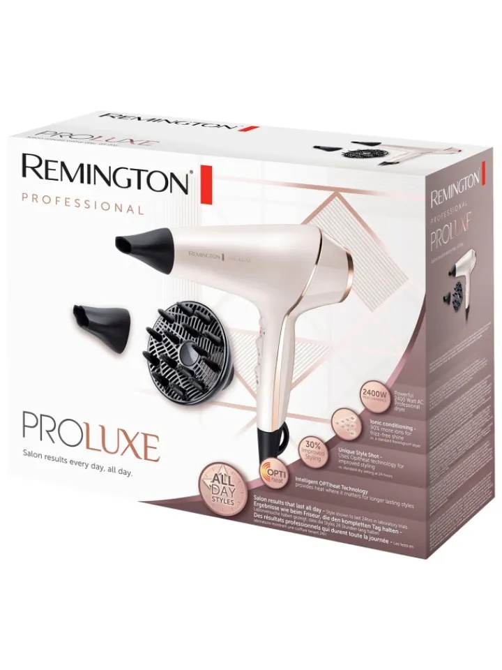 Remington Pflege & Gesundheit<Haartrockner PROluxe AC9140 in rose