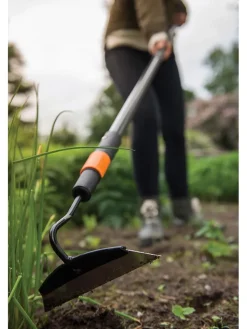 Fiskars Gartendekoration<Hacke "QuikFit" in Schwarz/ Orange