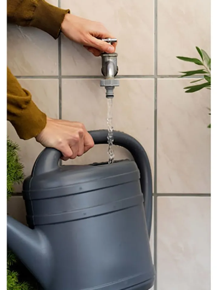 Gardena Gartendekoration<Hahnverbinder in Grau - 26,5 mm (G 3/4")