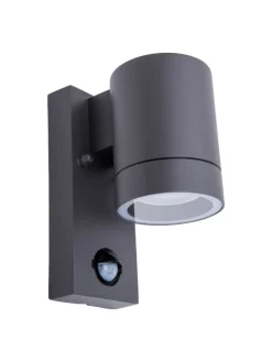 näve Außenleuchten<Halogen Außenwandleuchte "ROMBE" in anthrazit