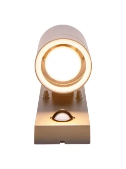 näve Außenleuchten<Halogen Außenwandleuchte "ROMBE" in anthrazit