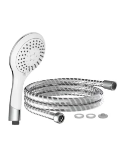 Schütte Badaccessoires<Handbrause-Set "Broadway" in Chrom/ Weiß