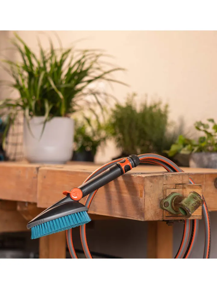 Gardena Gartendekoration<Handbürste "M hard" in Schwarz