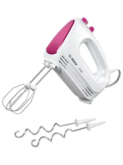 Bosch Kleingeräte Küchenelektronik<Handrührgerät "CleverMixx Fun" in Weiß/ Pink - 375 W