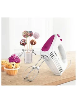 Bosch Kleingeräte Küchenelektronik<Handrührgerät "CleverMixx Fun" in Weiß/ Pink - 375 W