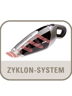 Rowenta Staubsauger|Klima & Haushalt<Handstaubsauger "Extenso Cyclonic" in Schwarz/ Silber