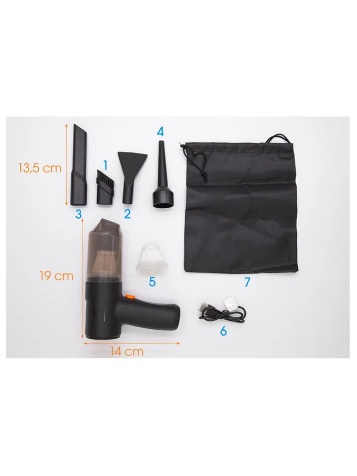 Livington Staubsauger<Handstaubsauger PocketVac in Schwarz