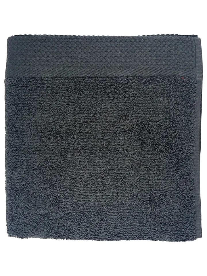 Soft by Perle de Coton Badtextilien|Badtextilien<Handtuch ''Epo'' in Anthrazit
