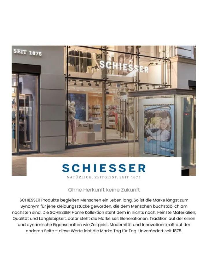 Schiesser Badtextilien<Handtuch Milano im 4er Set in Weiß