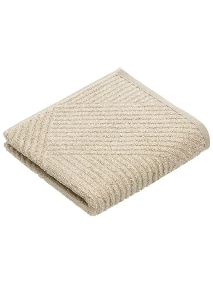 Vossen Badtextilien|Badtextilien<Handtuch "Nuria" in Beige