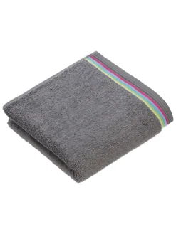 Vossen Badtextilien|Badtextilien<Handtuch "Soley" in Grau