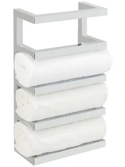 Wenko Badaccessoires<Handtuchregal "Fondiro" in Weiß - (B)24 x (H)42 x (T)12 cm