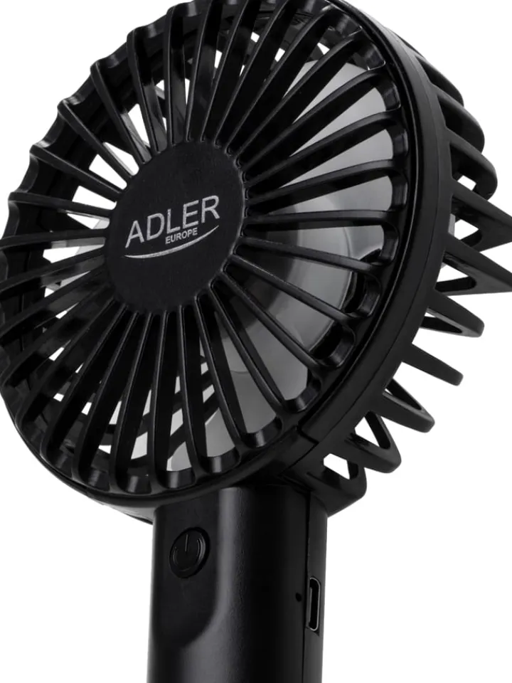 Adler Klima & Haushalt<Hand-Ventilator "AD 7338" in Schwarz