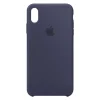 Apple Smartphones & Zubehör<Handyhülle Silikon Case für iPhone XS Max MRWG2ZM/A in blau