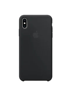 Apple Smartphones & Zubehör<Handyhülle Silikon Case iPhone XS Max MRWE2ZM/A in schwarz