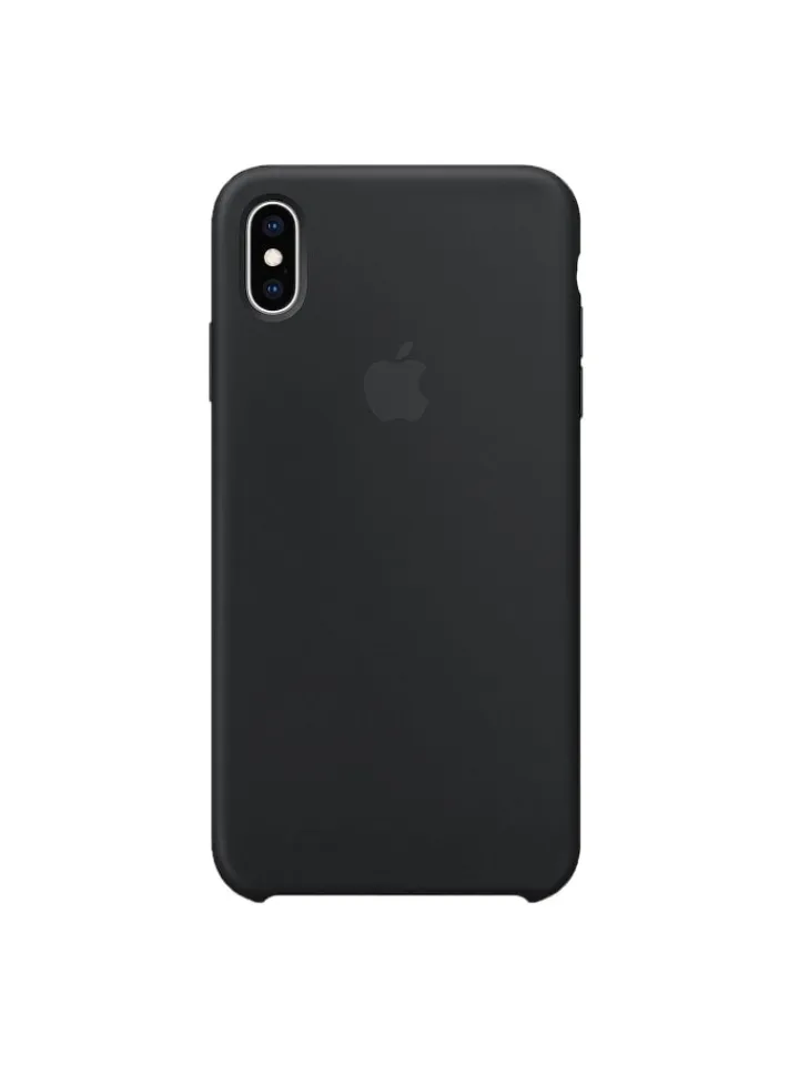 Apple Smartphones & Zubehör<Handyhülle Silikon Case iPhone XS Max MRWE2ZM/A in schwarz