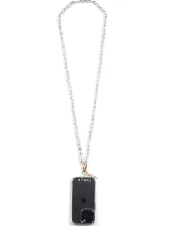 SmartCase Smartphones & Zubehör<Handykette "Calcutta" in Silber - (L)120 cm