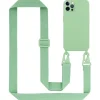 cadorabo Smartphones & Zubehör<Handykette für Apple iPhone 12 / 12 PRO Hülle in LIQUID HELL GRÜN