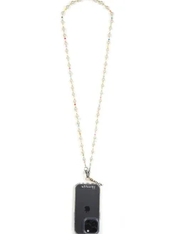 SWEET ACCESS Smartphones & Zubehör<Handykette "Hanoi" in Silber/ Gold - (L)118 cm