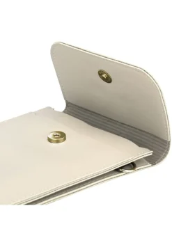 cadorabo Smartphones & Zubehör<Handytasche für Samsung Galaxy J2 2015 Hülle Umhängetasche in Weiss
