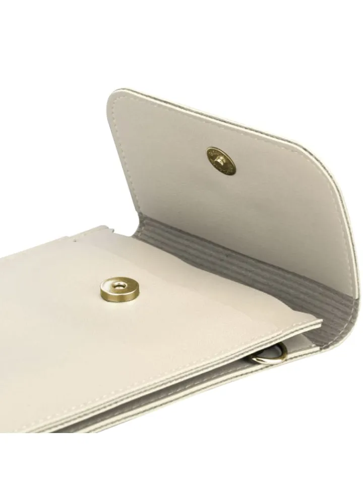 cadorabo Smartphones & Zubehör<Handytasche für Samsung Galaxy J2 2015 Hülle Umhängetasche in Weiss