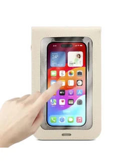 cadorabo Smartphones & Zubehör<Handytasche für Samsung Galaxy J2 2015 Hülle Umhängetasche in Weiss