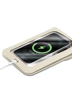 cadorabo Smartphones & Zubehör<Handytasche für Samsung Galaxy J2 2015 Hülle Umhängetasche in Weiss