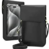 cadorabo Smartphones & Zubehör<Handytasche für Samsung Galaxy A3 2016 Hülle Umhängetasche in Schwarz