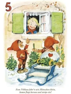 Korsch Adventskalender<Hansels Winterreise. Adventskalender | Abreißkalender