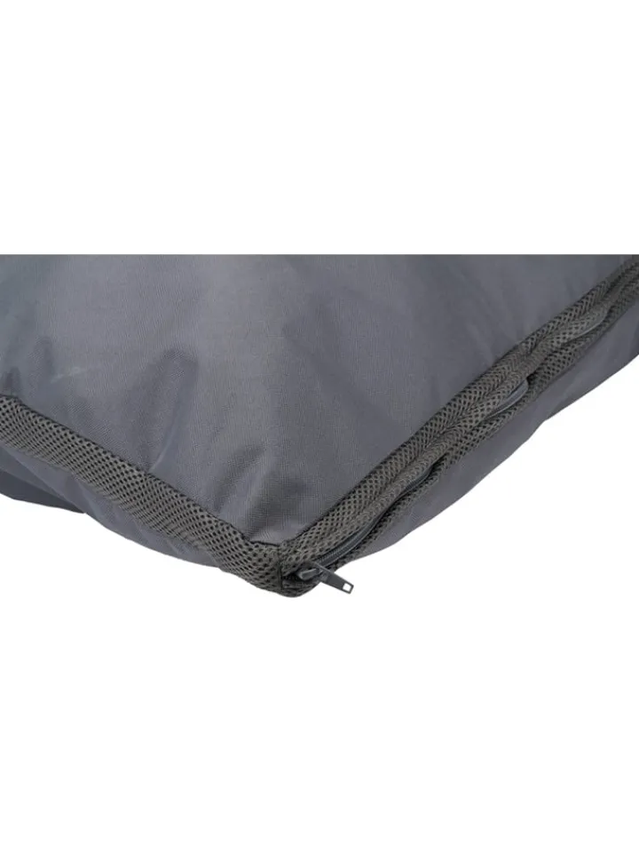 Edco Hunde<Haustierkissen in Grau - (B)120 x (H)20 x (T)80 cm