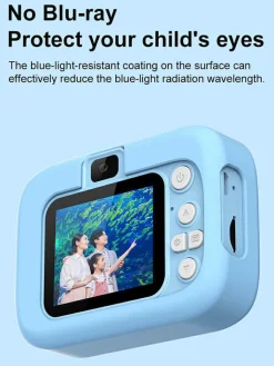 SmartCase Foto & Video<HD-Fotokamera in Hellblau