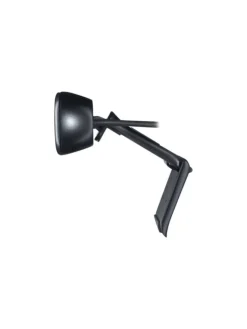 Logitech Foto & Video<HD-Webcam 1280 x 720 Pixel mit Standfuß und Klemm-Halterung in Schwarz